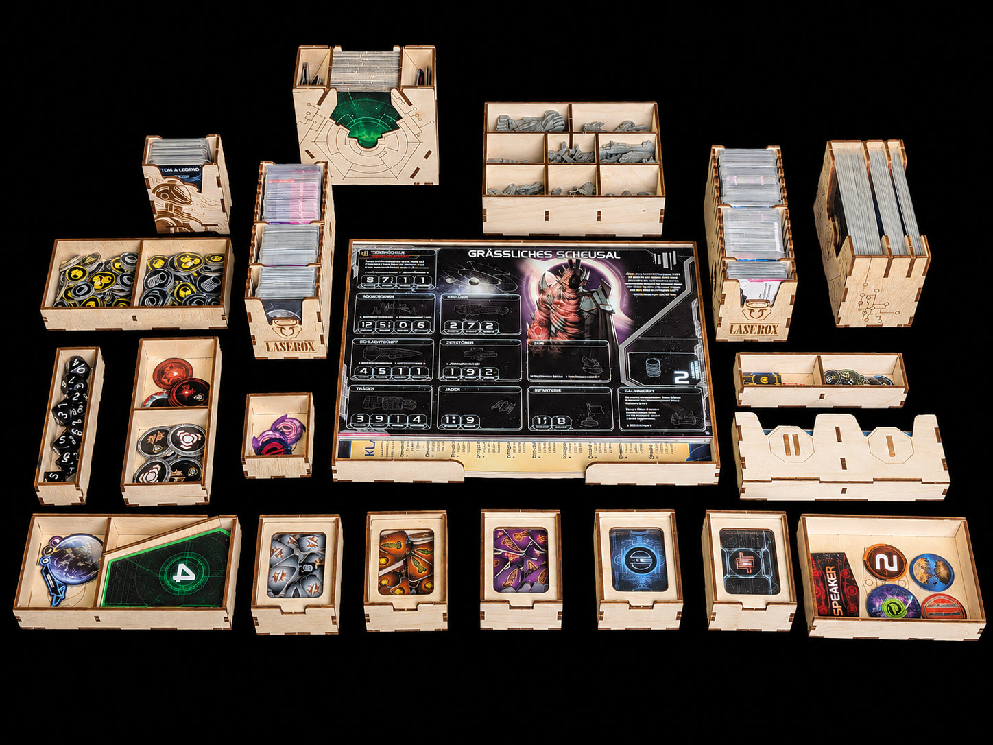 TI4 Thunder's Edge Expansion Organizer