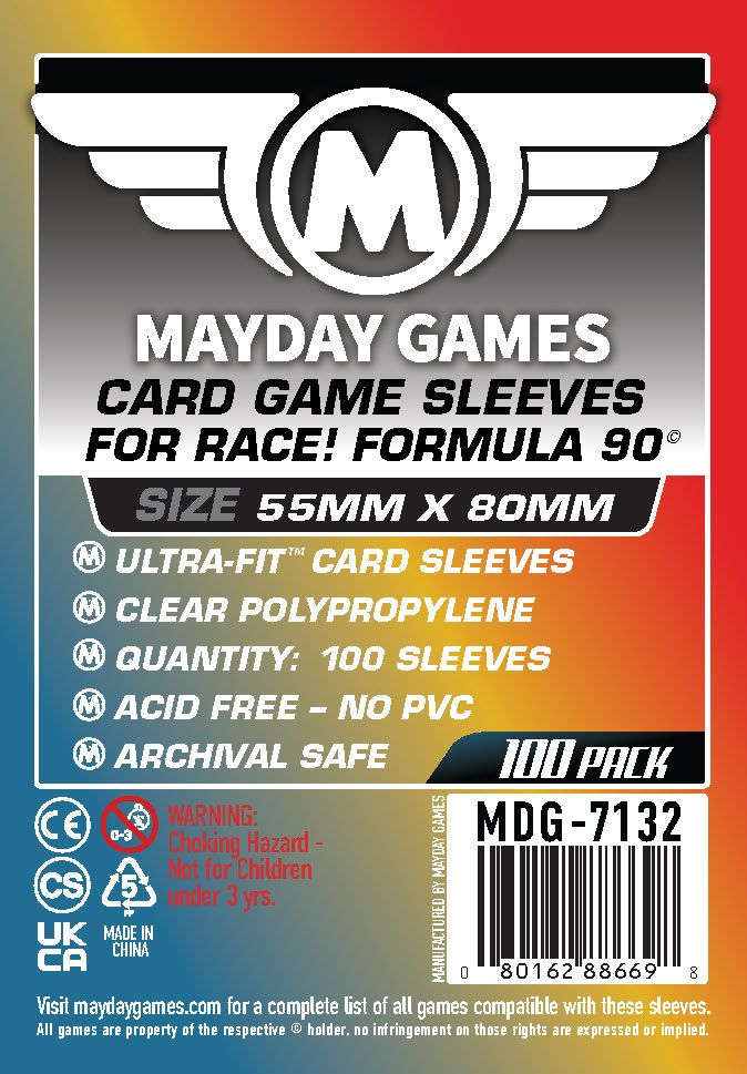 55x80mm - Standard Pack of 100 - Mayday