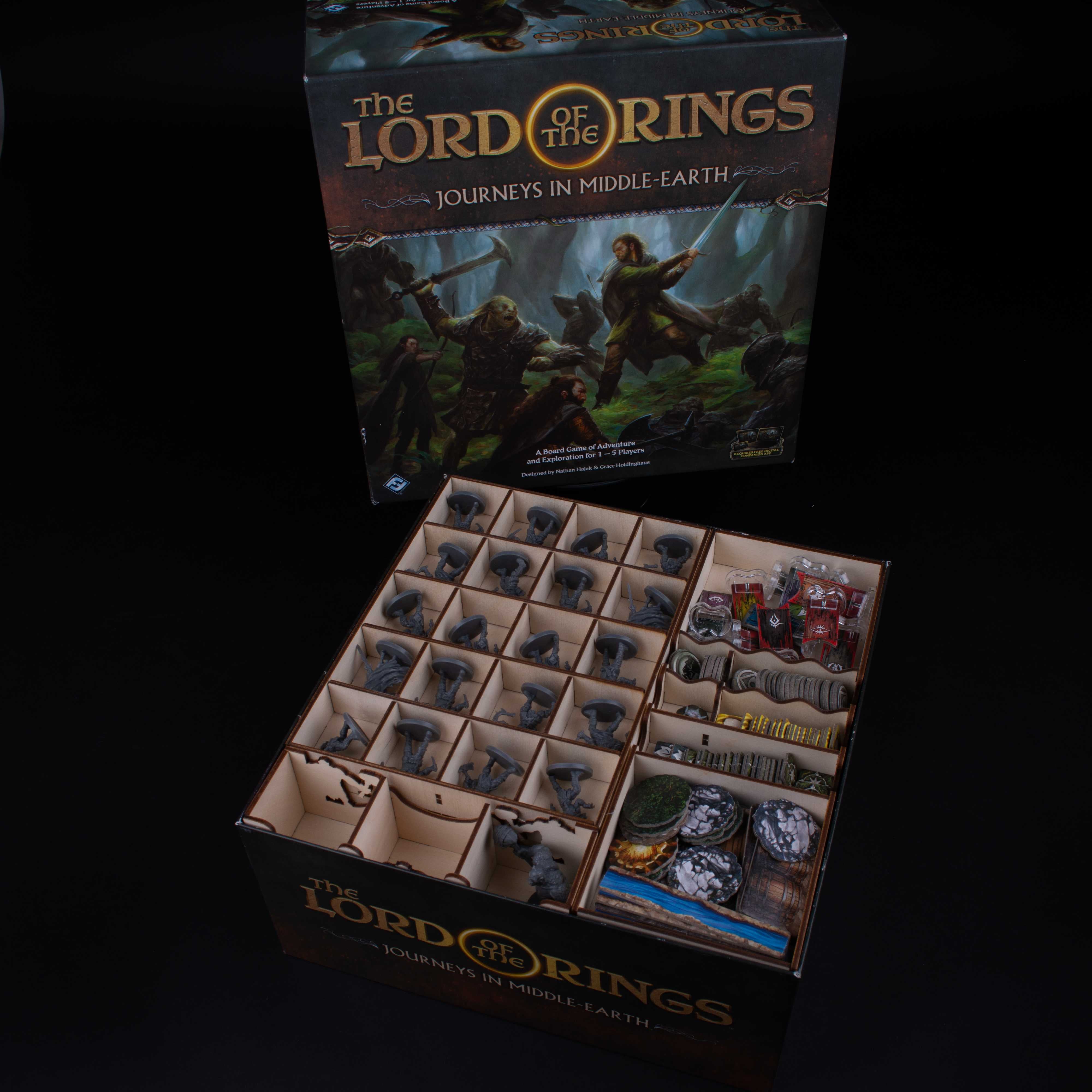 Lord of the Rings Journey in Middle Earth with Custom hotsell Organizer