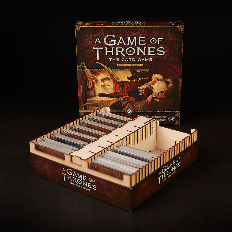 Game of Thrones, Battle of the Five Rings, Arkham Horror Storage | Board game Organizer | Laserox Insert Game of Thrones, Battle of the Five Rings, Arkham Horror Storage | Board game Organizer | Laserox Insert