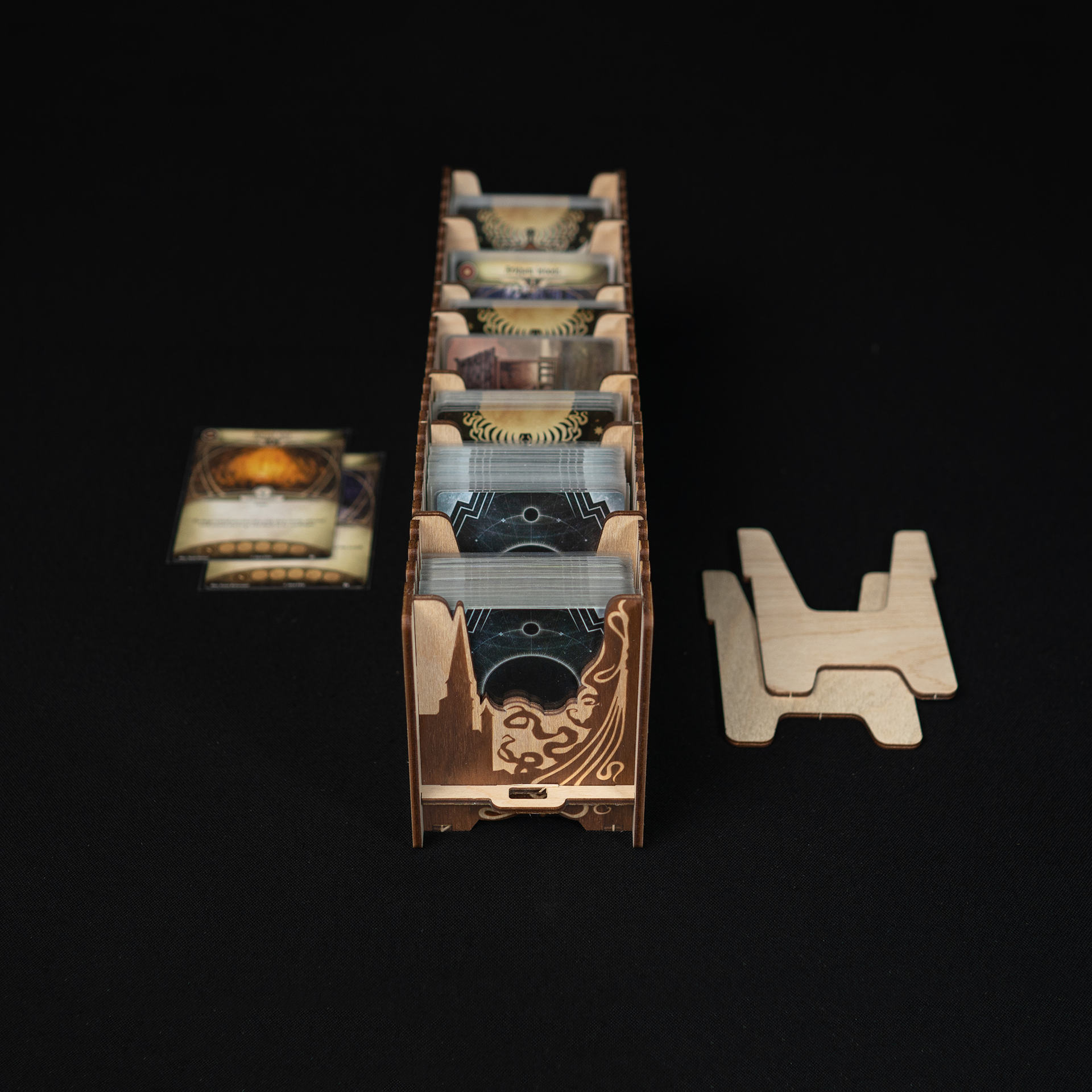 arkham horror card holder Arkham Horror LCG Agenda and Act Holder by Ron Harding | Download free STL  model