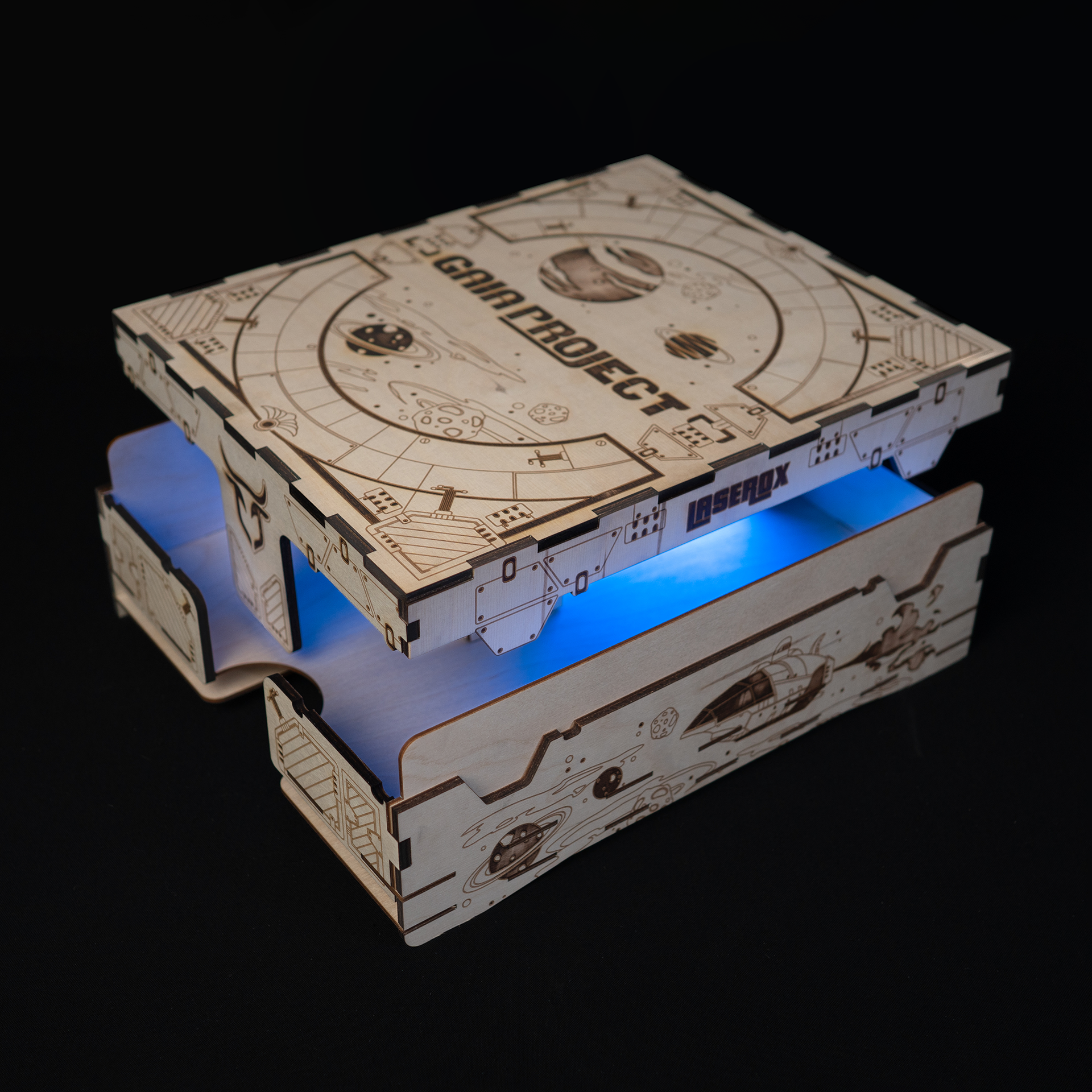 Gaia Project Crate | Organizer | Gaia Project Crate | Laserox