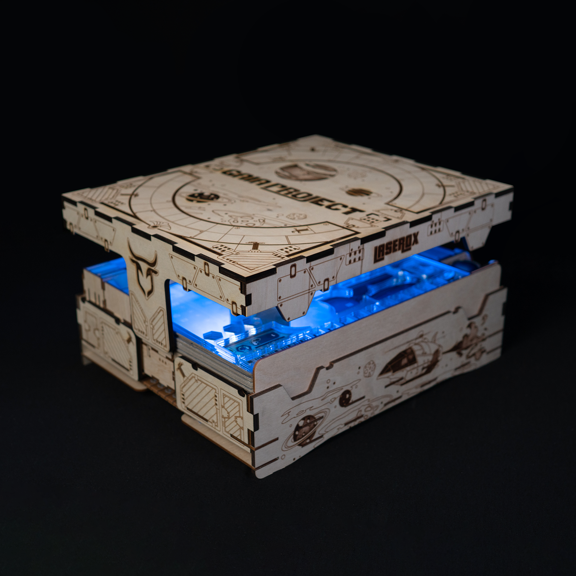 Gaia Project Crate | Organizer | Gaia Project Crate | Laserox