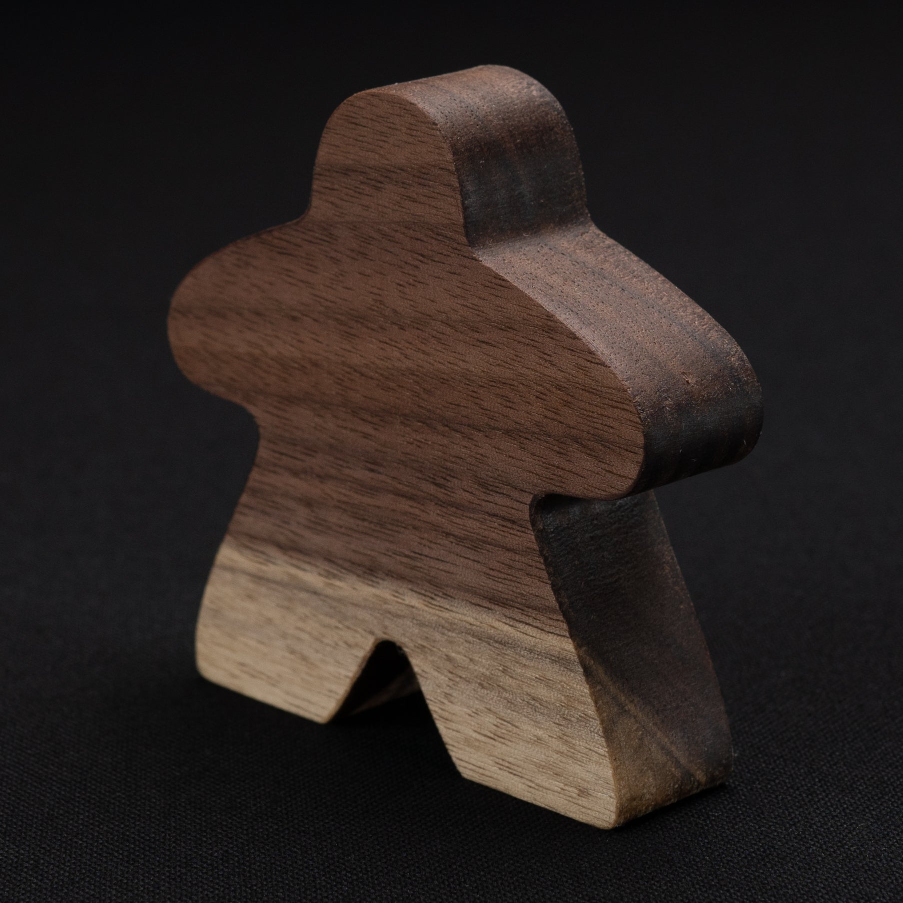Large wooden meeple
