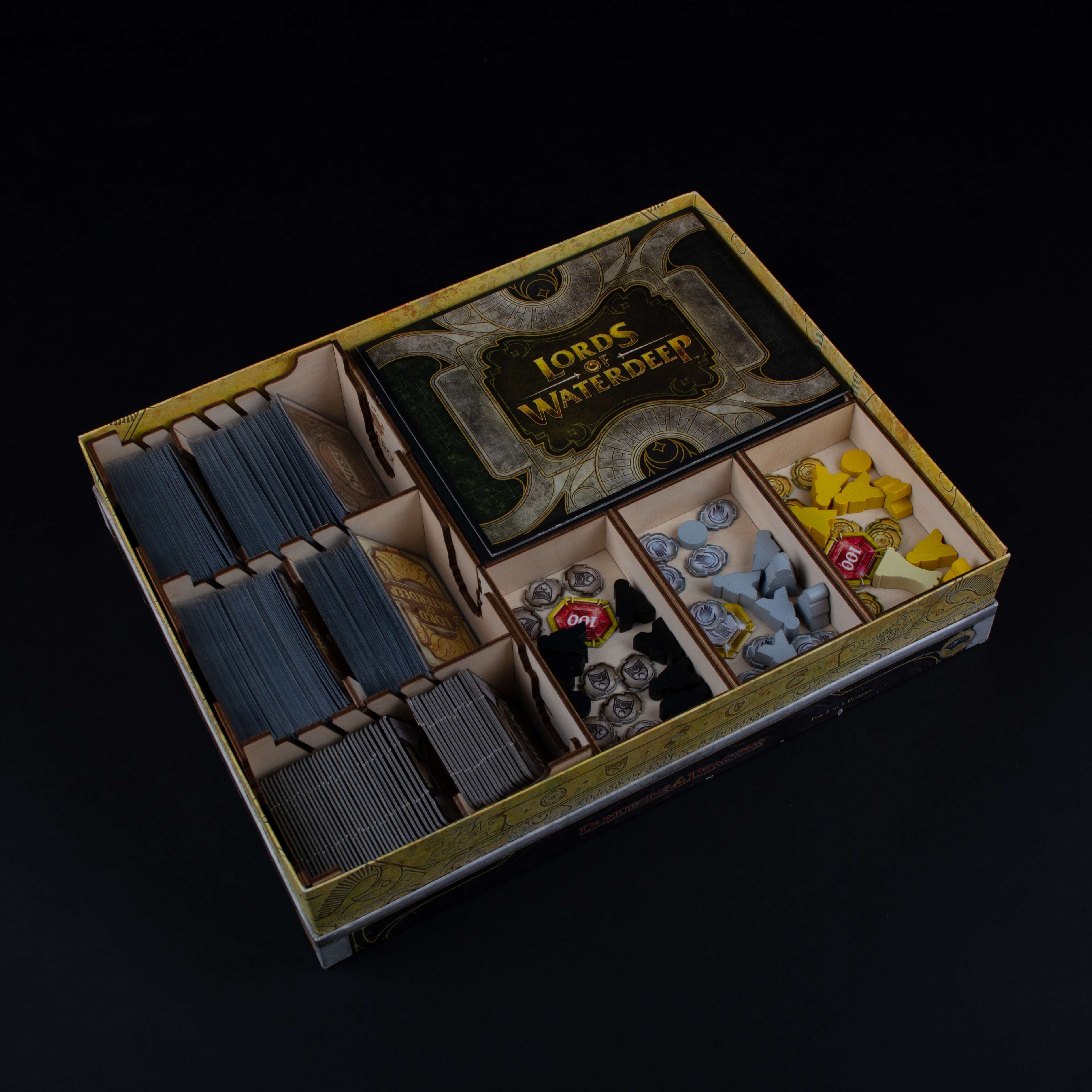 Lords of Waterdeep | insert | Waterdeep Organizer | Laserox Lords of Waterdeep | insert | Waterdeep Organizer | Laserox