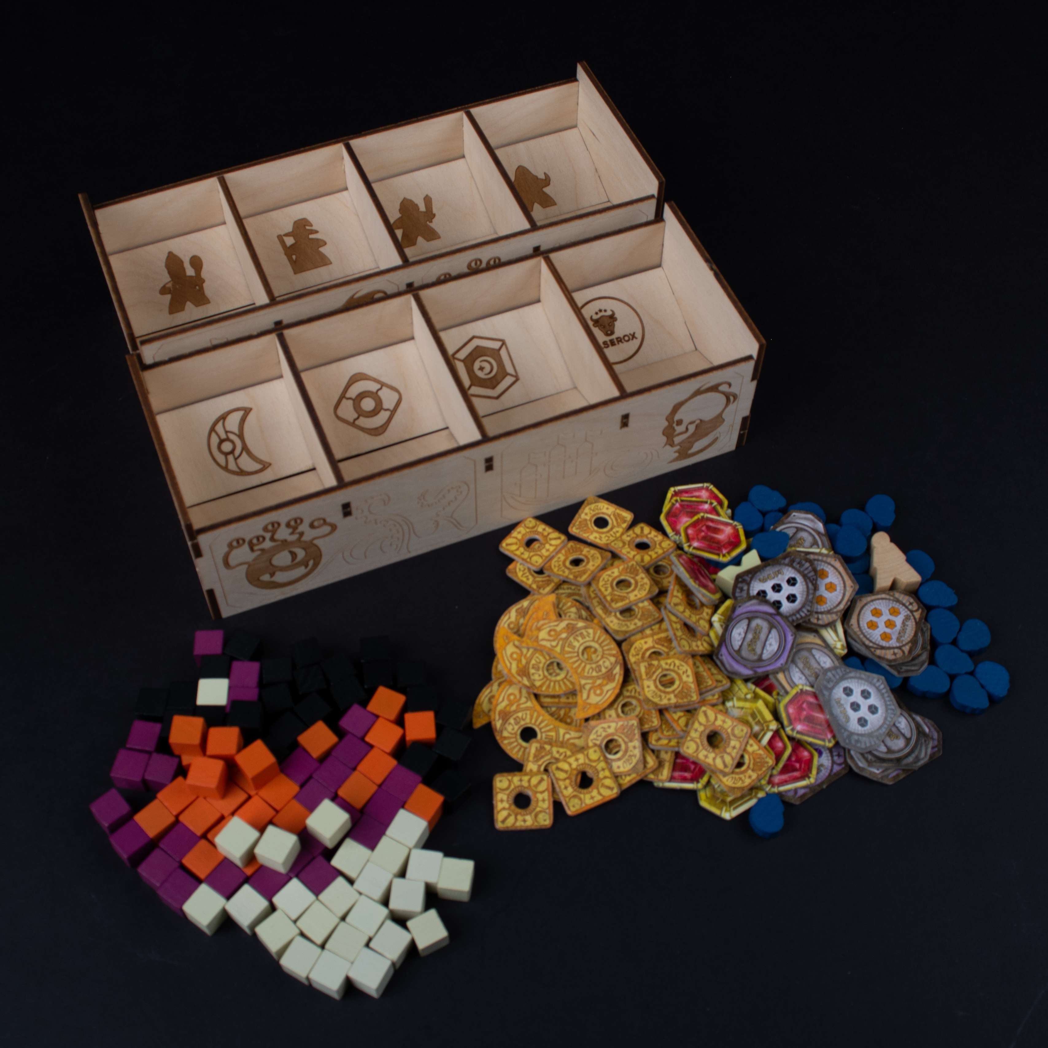 Lords of Waterdeep | insert | Waterdeep Organizer | Laserox Lords of Waterdeep | insert | Waterdeep Organizer | Laserox