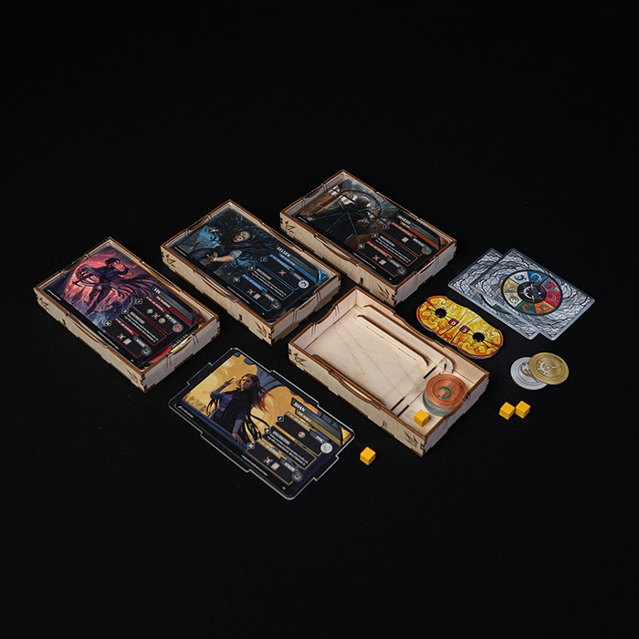 mistborn deckbuilding game card sleeves Board game storage, insert & organiser