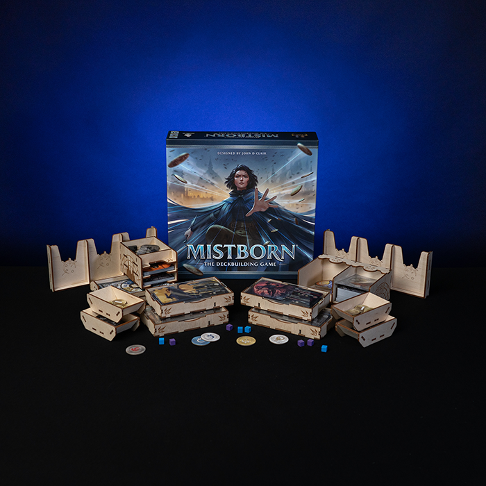 Board game storage, insert & organiser - Mistborn Organizer Board game storage, insert & organiser - Mistborn Organizer