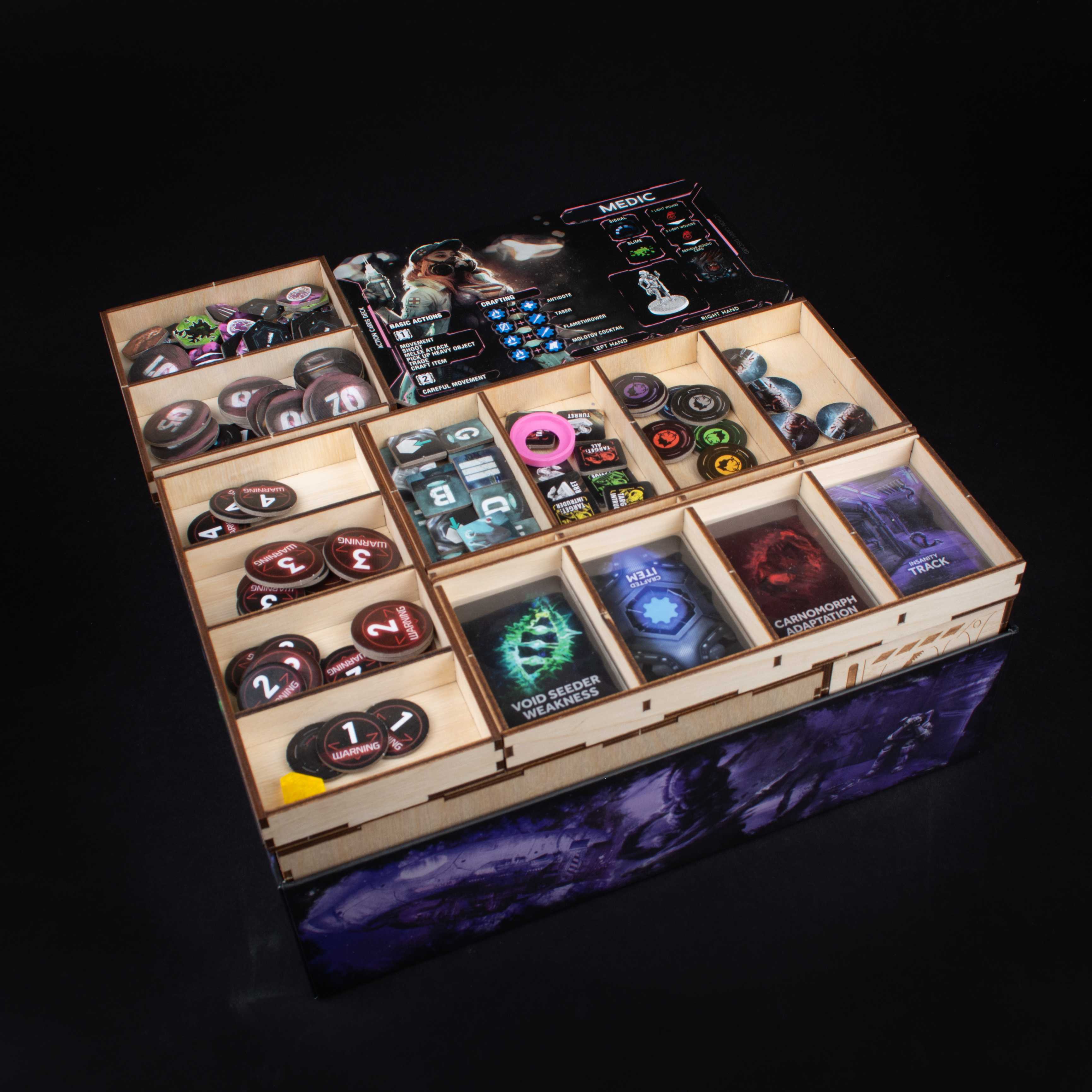 Laserox Inserts Nemesis Expansion Game Accessory