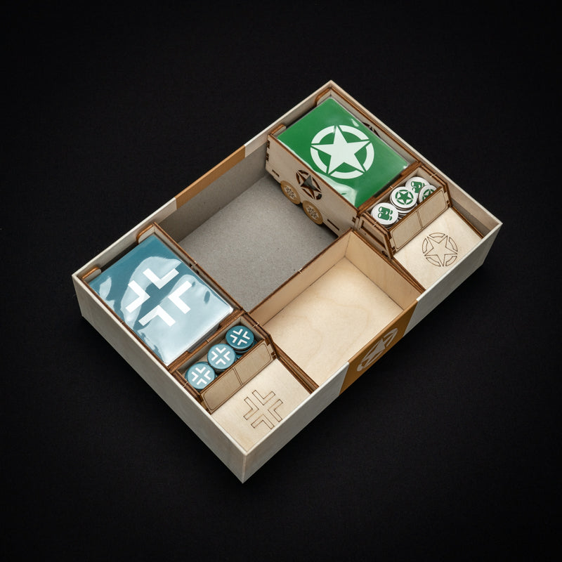 undaunted normandy card sleeves WWII Strategy Board Game for 2 FroGames mapping the area Undaunted: Normandy | Insert |