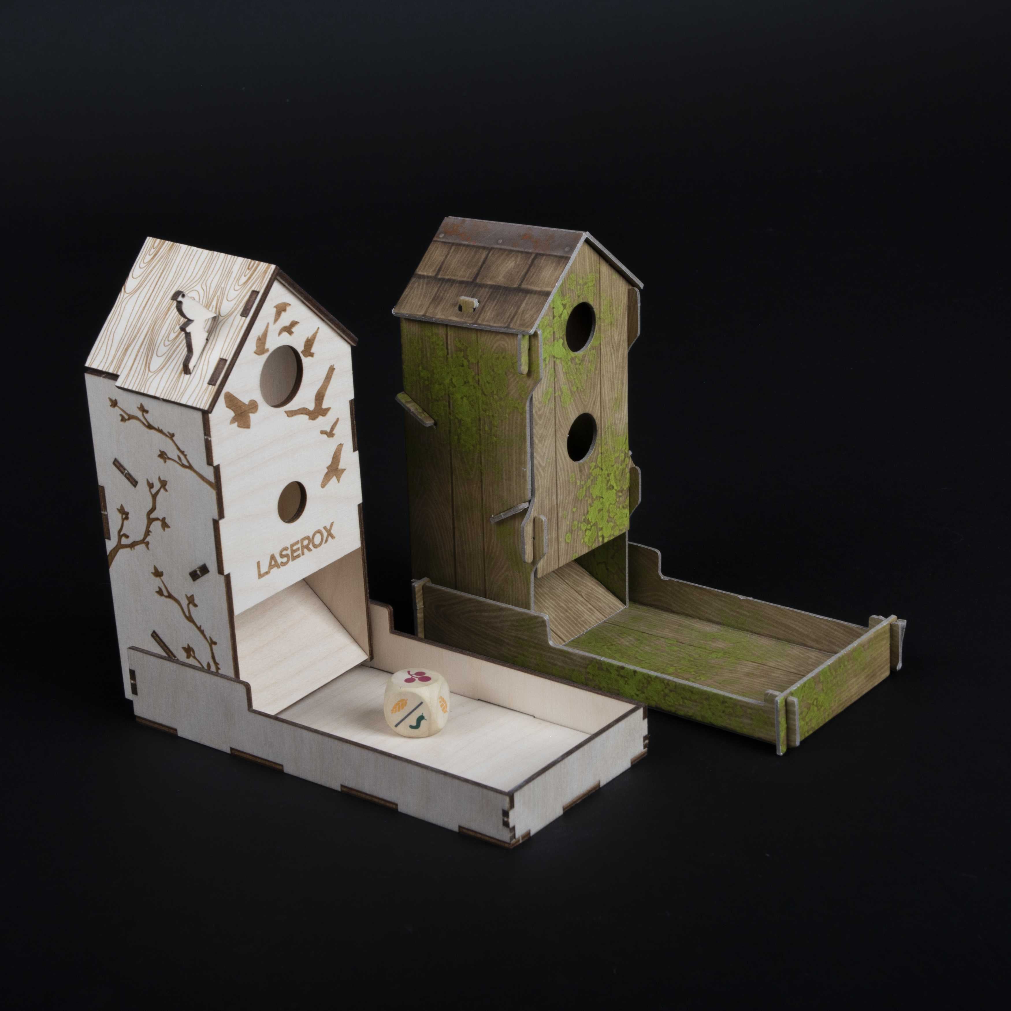 Bird Box Dice Tower