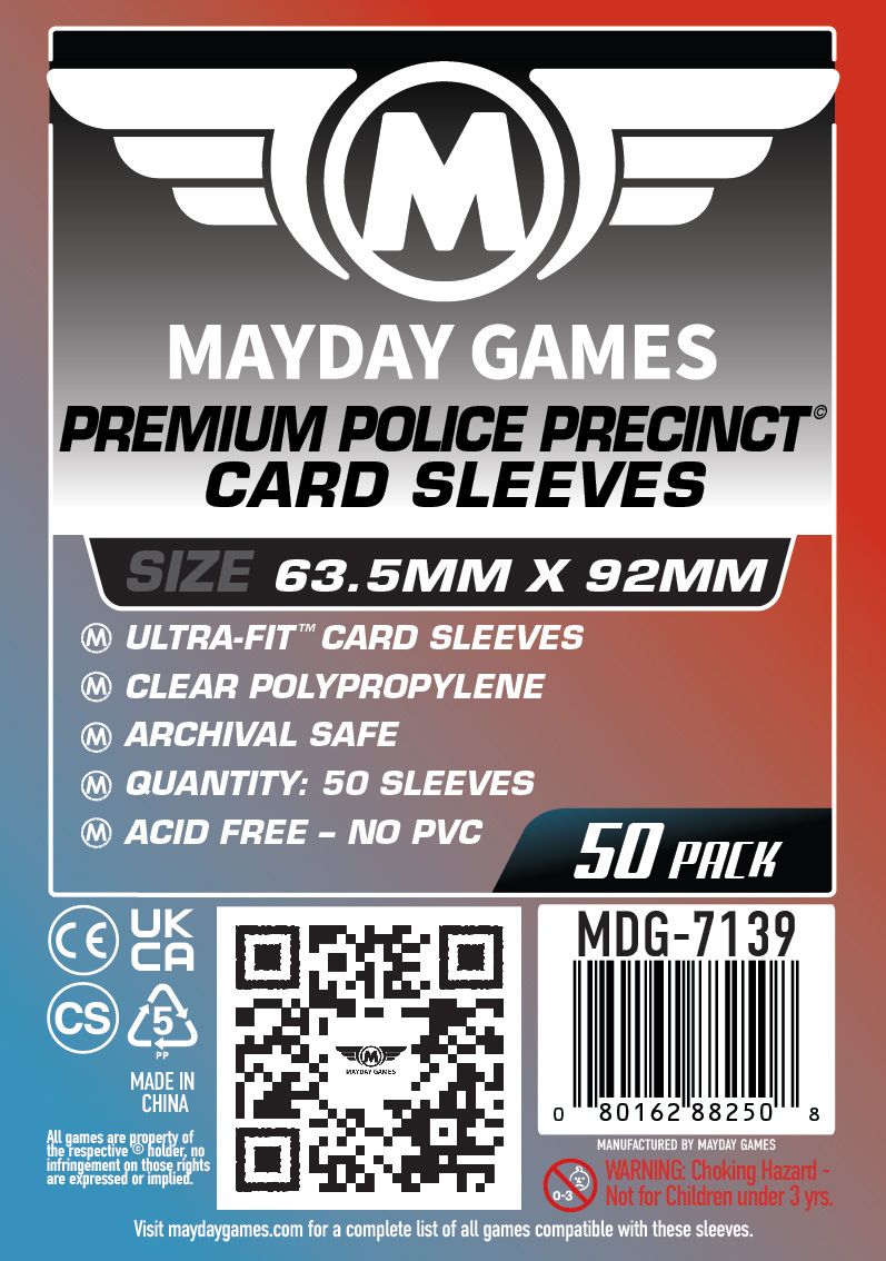 63.5x92mm - Premium Pack of 50 - Mayday