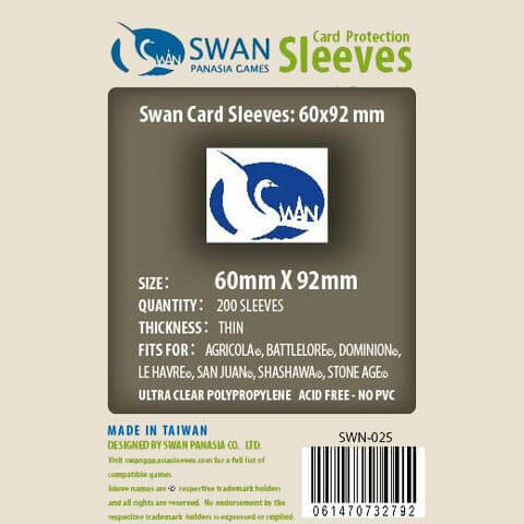 60x92 mm - Standard - Swan