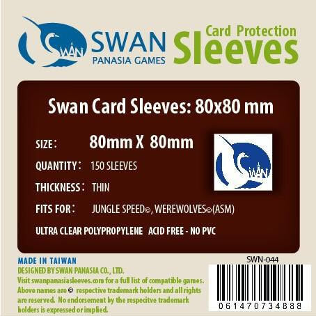 80x80mm - Standard - Swan