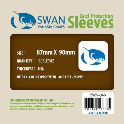 87x90mm - Standard - Swan