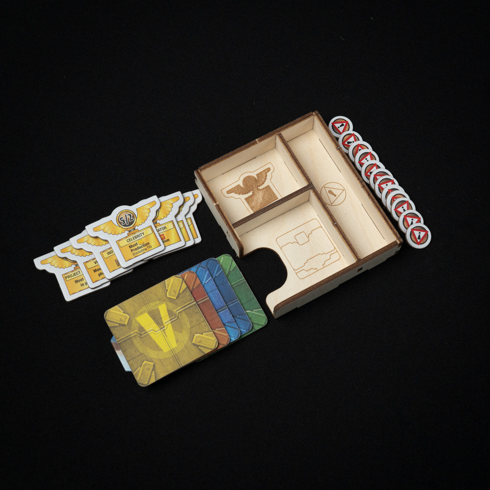 Board game storage, insert & organiser - Ares Expansion Organizer Board game storage, insert & organiser - Ares Expansion Organizer