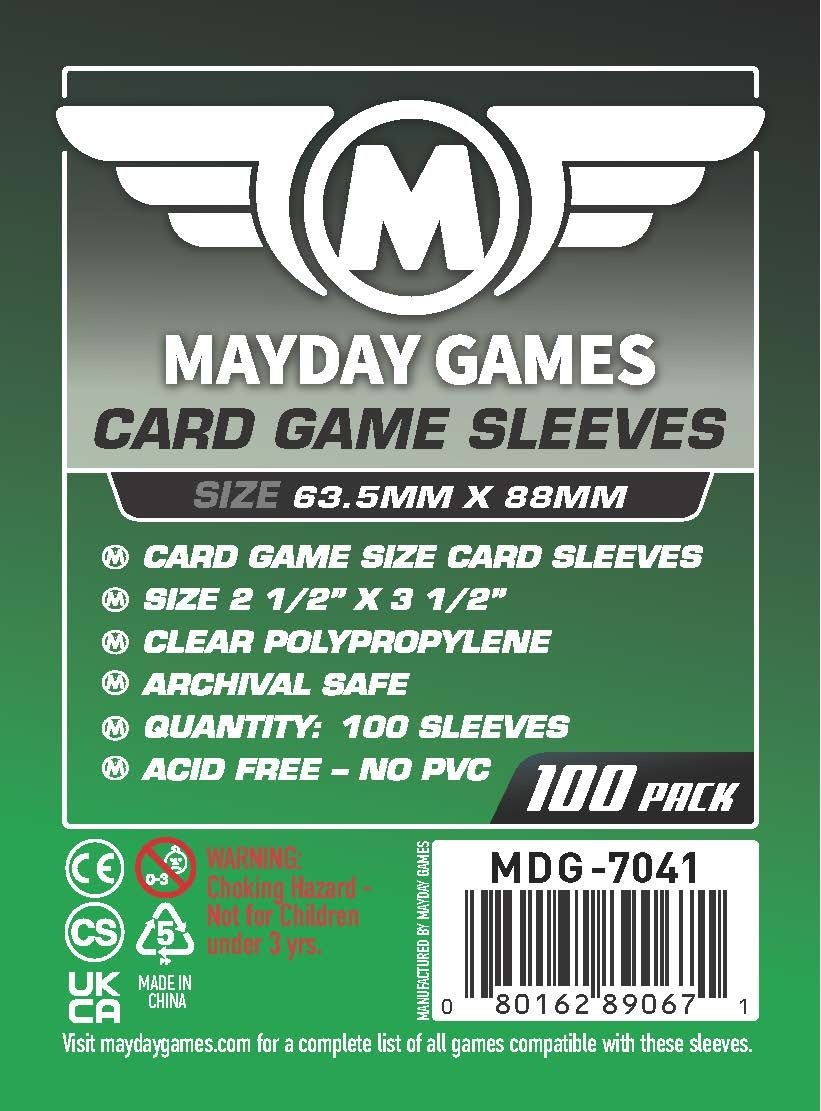 63.5x88mm - Standard Pack of 100 - Mayday