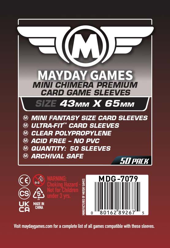 43x65mm - Premium Pack of 50 - Mayday