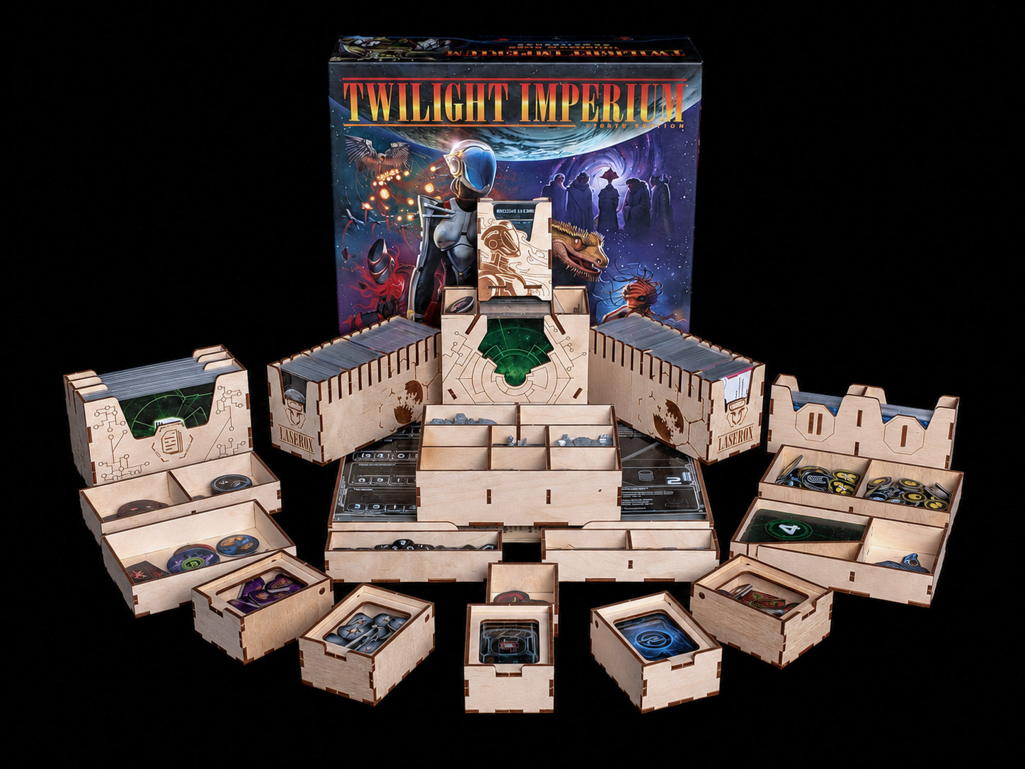 TI4 Thunder's Edge Expansion Organizer