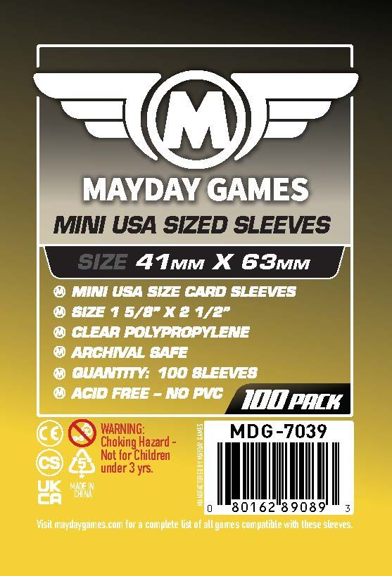 41x63mm - Standard Pack of 100 - Mayday