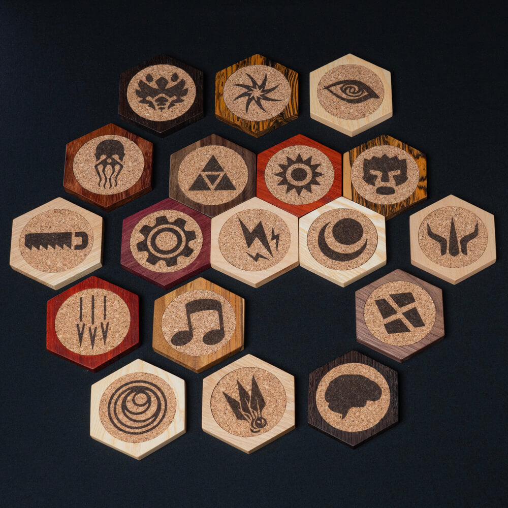 Gloomhaven Coaster Set