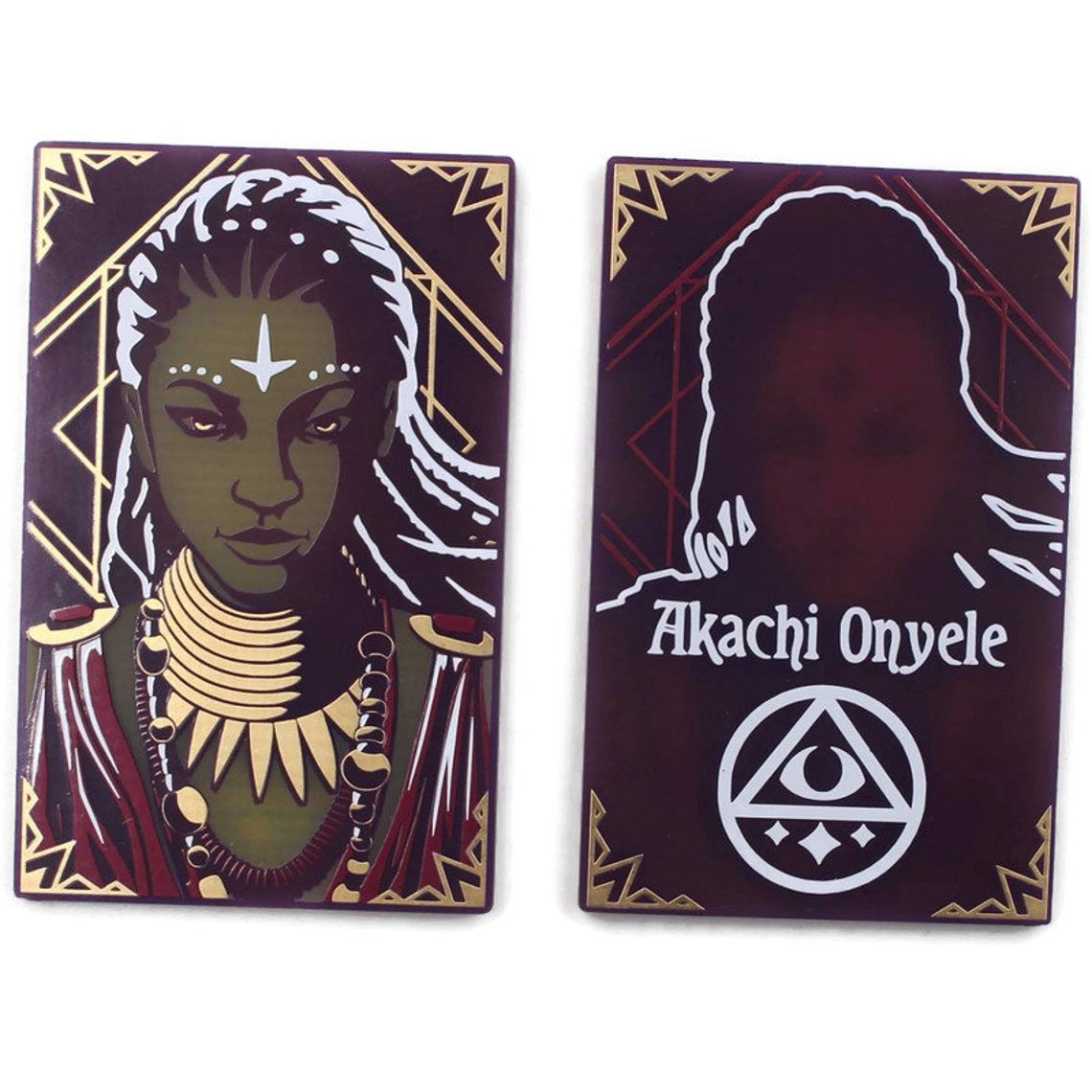 Arkham Horror LCG Tokens Mini Portraits -- Akachi