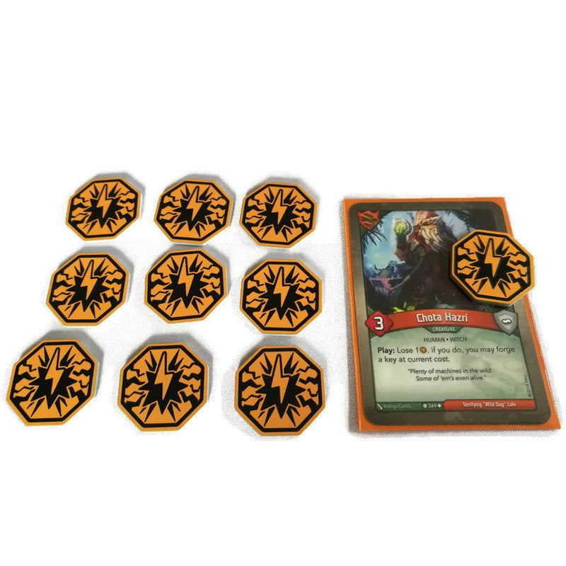 Keyforge Stun Tokens