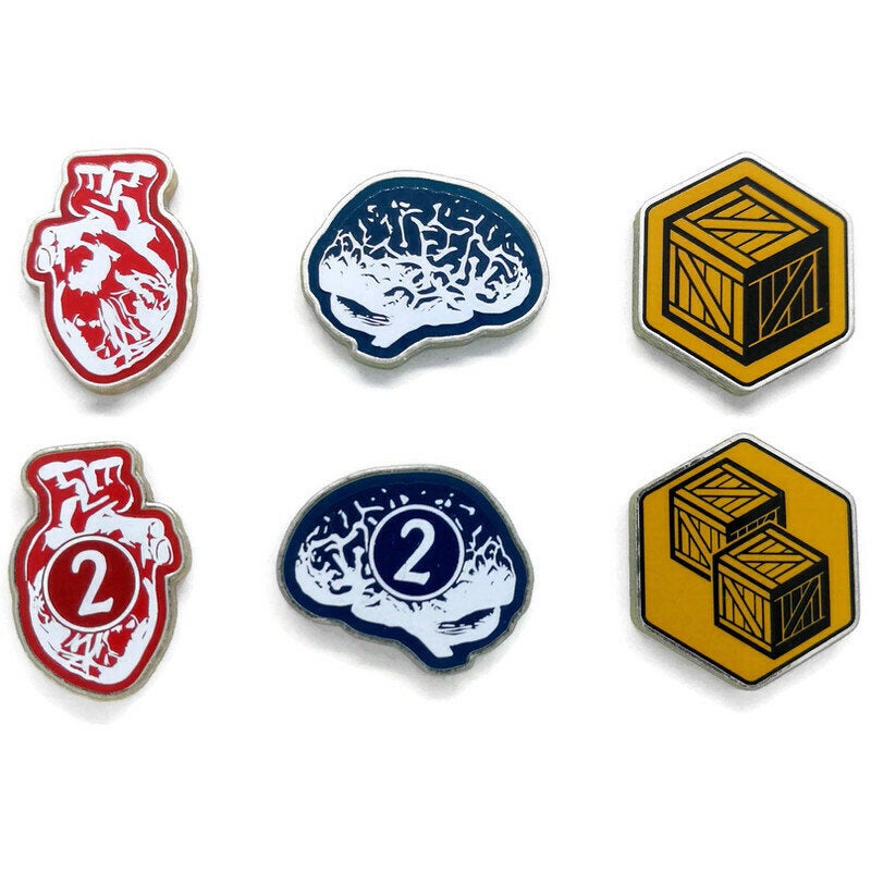Arkham Horror:The Card Game 2 Player Investigator Token Set Arkham Horror:The Card Game 2 Player Investigator Token Set