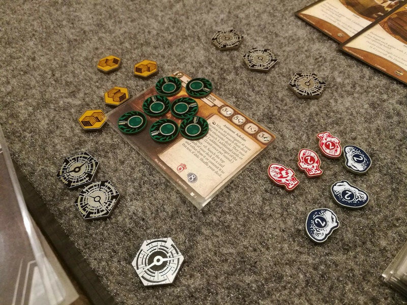 Arkham Horror:The Card Game 2 Player Investigator Token Set Arkham Horror:The Card Game 2 Player Investigator Token Set
