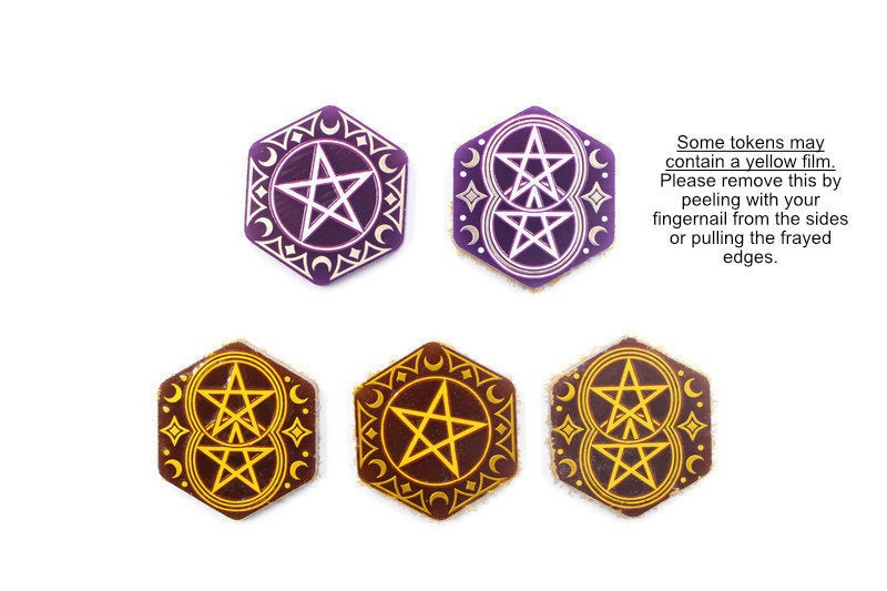 Arkham Horror:The Card Game Mystic Charge Tokens