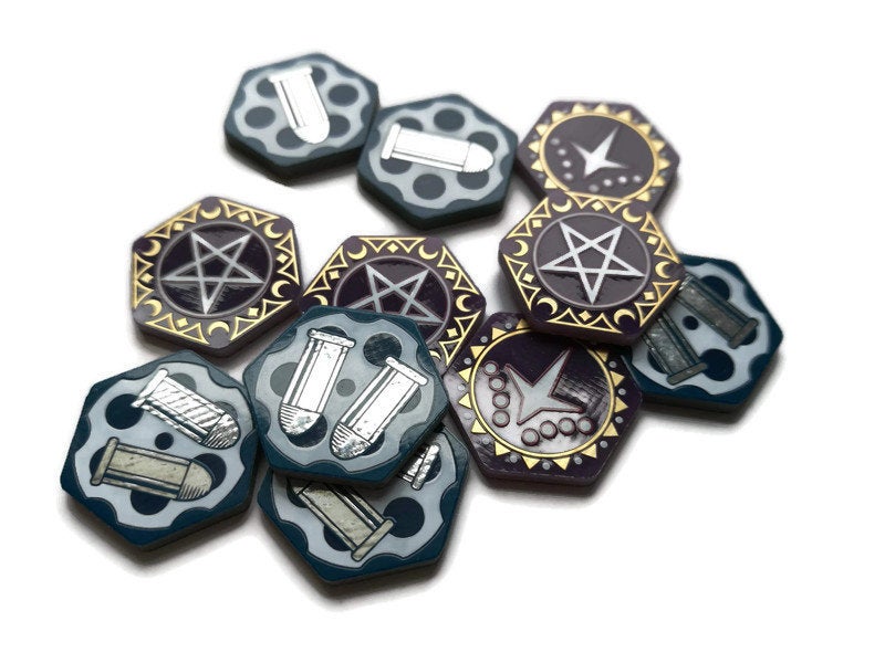 Arkham Horror:The Card Game Mystic Charge Tokens