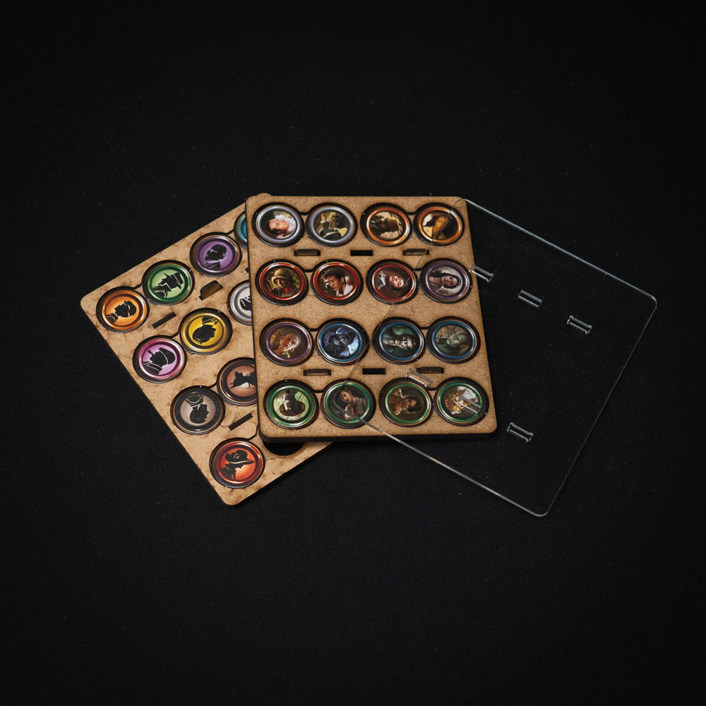 mansions of madness card sleeves Laserox Inserts - Mansion of Madness