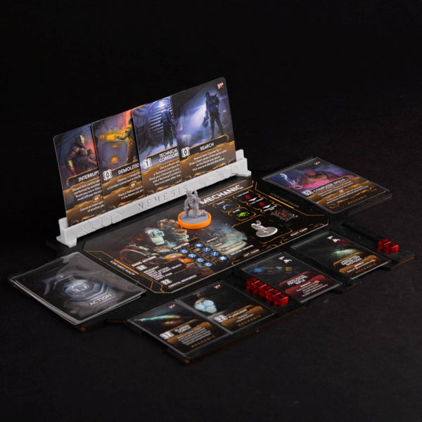 nemesis card sleeve size Nemesis Playerboard