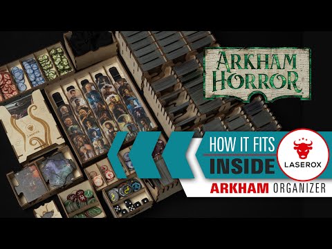 Arkham Horror LCG + multiple store expansions and organizers