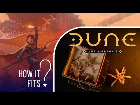 Dune: War for Arrakis | Insert | Dune: War for Arrakis Organizer | Laserox Dune: War for Arrakis | Insert | Dune: War for Arrakis Organizer | Laserox
