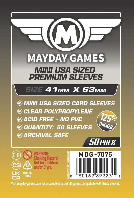 41x63mm - Premium Pack of 50 - Mayday