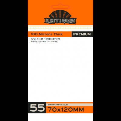 Tarot Card Sleeves (70x120mm) - 100 Microns