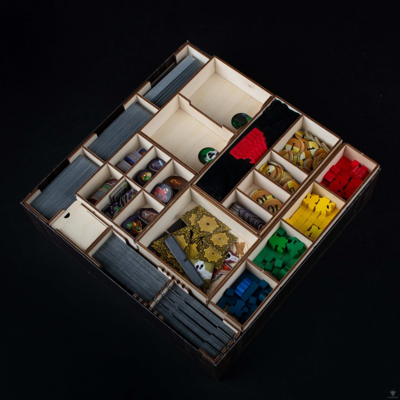 Root Crate (Revised) Laserox Board Game Insert and Organiser, Brettspiel-Veranstalter, Brettspiel-Organisator, Organizzatore di Giochi Da tavolo